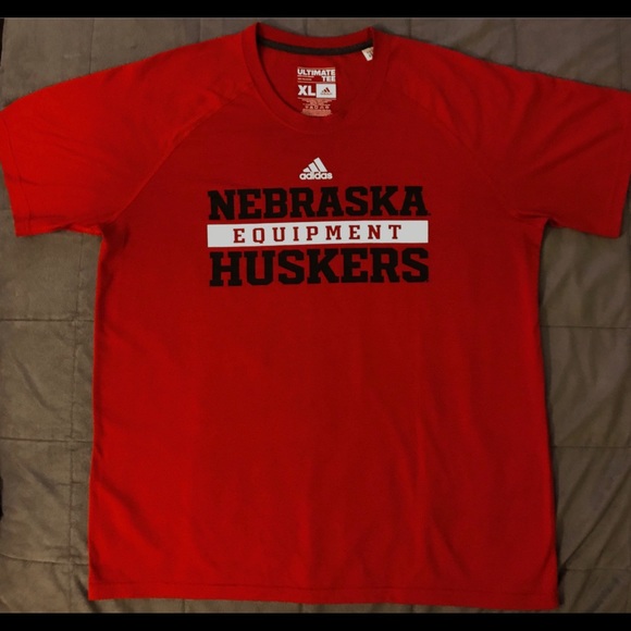 adidas Other - ADIDAS NE HUSKERS TEE
